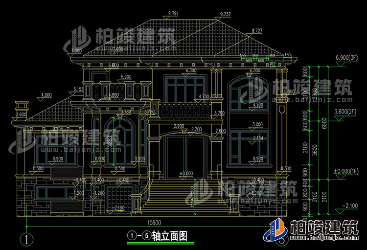 正立面图